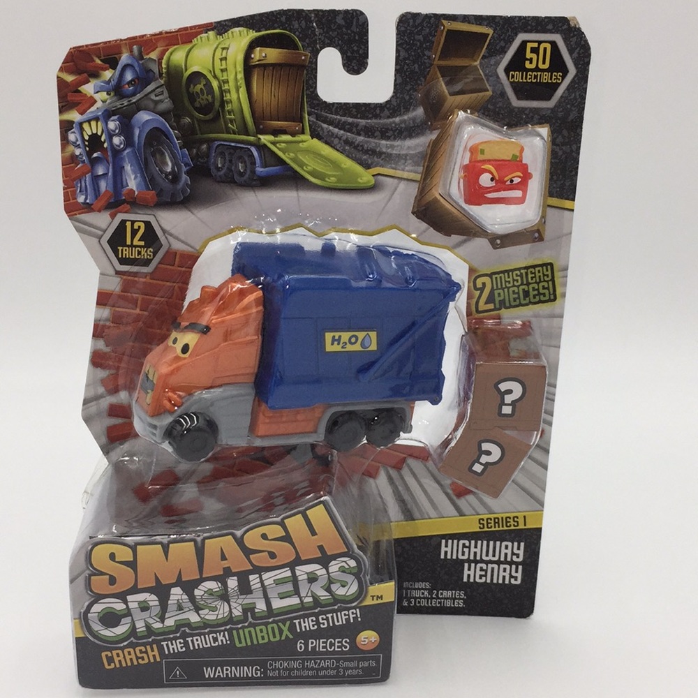 Smash Crashers Highway Henry Mystery Truck Series 1
